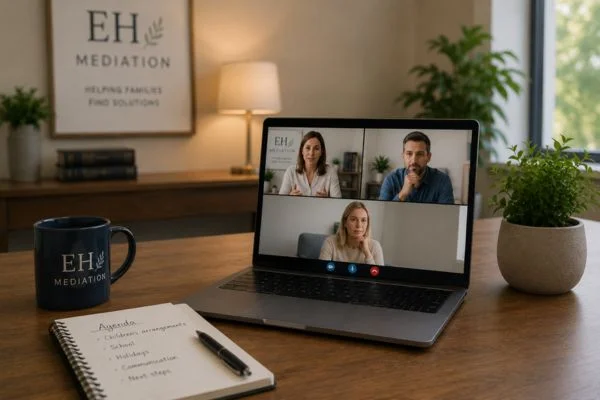 child access mediation Leominster online meeting.
